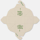 'Fortune Golf Tees' Takeout Boxes Fun Party Favors Bedankdoosjes (Ongevouwen)