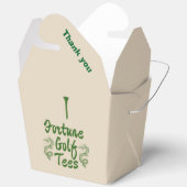'Fortune Golf Tees' Takeout Boxes Fun Party Favors Bedankdoosjes (Open)