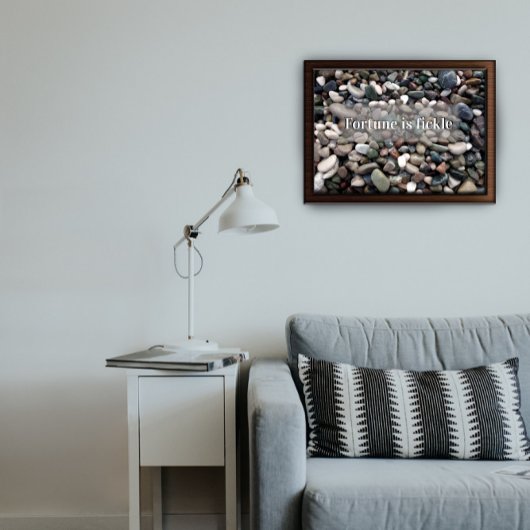 Fortune is een gezegde poster