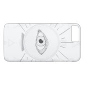 Fortune Teller Eye Seer Esoteric Crystal Ball Case-Mate iPhone Case (Achterkant (Horizontaal))