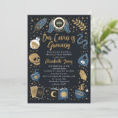 Fortune Teller Future Witchy Boy Baby shower Kaart (Staand voorkant)