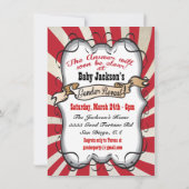 Fortune Teller Gypsy Invitations de la fête de la  (Dos)