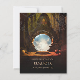 Fortune Teller Halloween Routebeschrijving Kaart