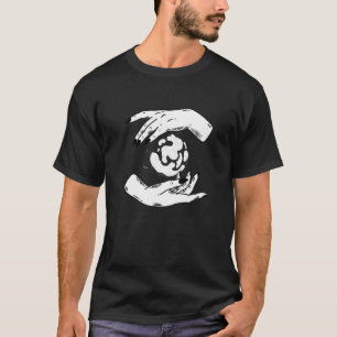 Fortune Teller Hand Psychic Crystal Ball Mystic Gy T-shirt