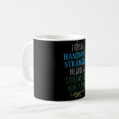 FORTUNE TELLER HANDSOME FUTURE CAFÉ MUG ÉTRANGER F (Devant gauche)