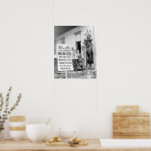 Fortune Teller op County Fair, 1910. foto Poster (Keuken)