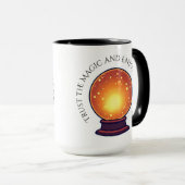 Fortune Teller Orb Halloween Café Mug (Devant droit)
