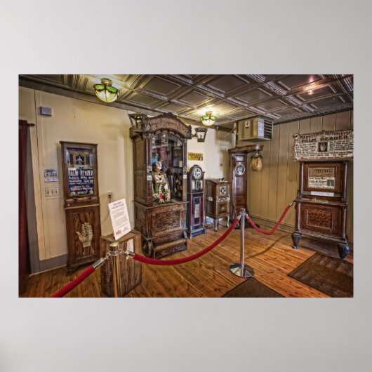 FORTUNE TELLER PENNY ARCADE GAME c. 1900 Poster (Voorkant)