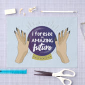 Fortune Teller, Psychisch, Magic Crystal Ball Tissuepapier (Craft)