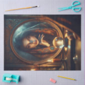 Fortune Teller Reflection – Mystieke ontkoppeling Tissuepapier (Craft)
