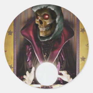 Fortune Teller Ronde Sticker