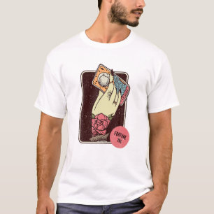 Fortune Teller Tarot-kaart leest heks esthetisch T-shirt