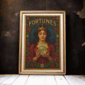 Fortune Teller Wall Art Poster Print