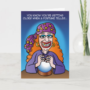 'Fortune Teller'-Wenskaart Kaart