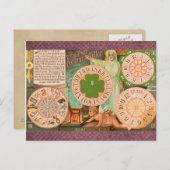  Fortune Telling Game Card Briefkaart (Voorkant / Achterkant)