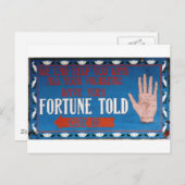Fortunes Told Briefkaart (Voorkant / Achterkant)