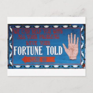 Fortunes Told Briefkaart