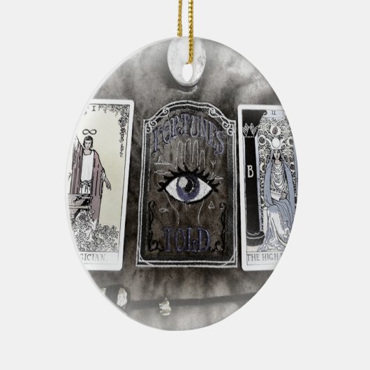 Fortunes Told Keramisch Ornament (Rechts)