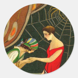 Fortuneteller Vierkante Sticker