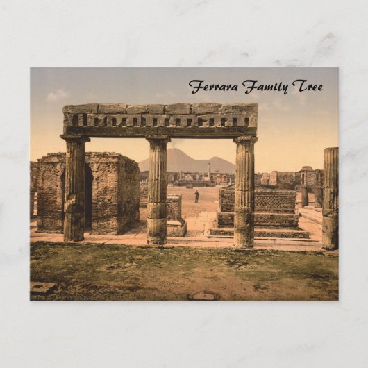 Forum, Pompeii, Campanië, Italië Briefkaart (Voorkant)