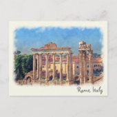 forum romain ruines carte postale (Devant)