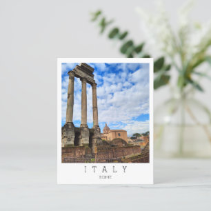 Forum Romanum, Rome, Italië Briefkaart