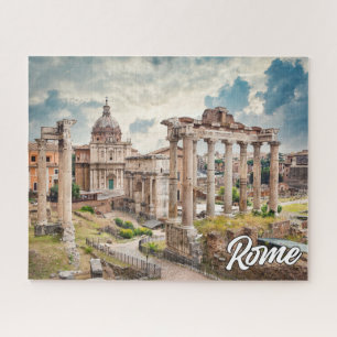 Forum Romanum Rome, Italië Legpuzzel