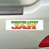 Forver Lovin' Jah Bumpersticker (Op auto)