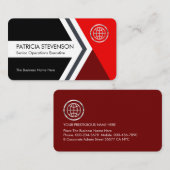 Forward Moving Arrowhead To Success Visitekaartje (Voorkant / Achterkant)