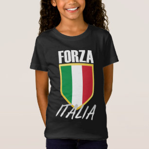 Forza Italia Italiaanse vlag T-shirt