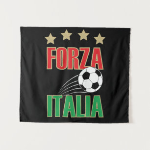 Forza Italia Italië Football voetbal Wandkleed