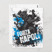 Forza Napoli Briefkaart (Voorkant / Achterkant)