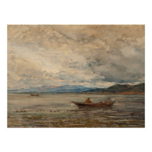 Fos, Environs de Martigues – Félix Ziem Perfect Poster