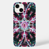 Fosforescentie Zen Lotus Case-Mate iPhone Case (Achterkant)