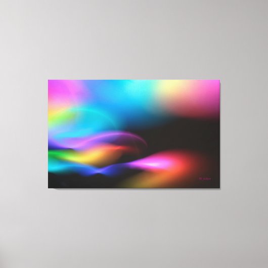 Fosforhoudend titeroxide canvas afdruk (Voorkant)