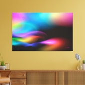 Fosforhoudend titeroxide canvas afdruk (Insitu (Woonkamer))