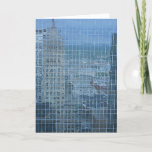 "Foshay Tower Reflection" Gefeliciteerd Kaart
