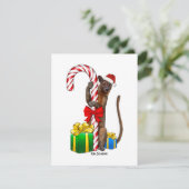 Fossa - carte de vacances (Debout devant)