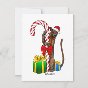 Fossa - kerstkaart