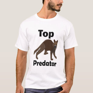 Fossa Madagaskar Carnivoor Roofdier T-shirt