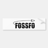 FOSSFO-Bumpersticker Bumpersticker (Voorkant)