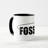 FOSSFO Coffee Mok (Voorkant links)