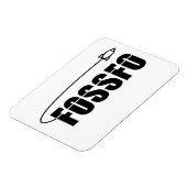 FOSSFO flexibele magneet (Linkerzijde)