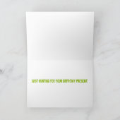 Fossiele Jager Kaart (Binnen)