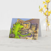 Fossiele Jager Kaart (Gele Bloem)