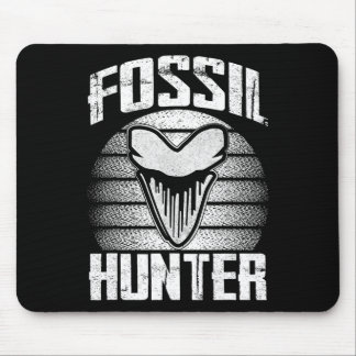 Fossielenjager Megalodon Prehistorische Haai Tand  Muismat