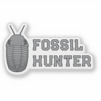 Fossielenjager Trilobiet Sticker