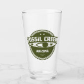 Fossil Creek Arizona Kayaking Glas (Voorkant)