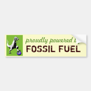 Fossil Fueled Bumpersticker
