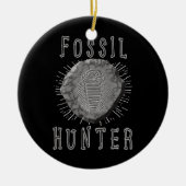 Fossil Hunter Fossil Hunting Paleontologist Keramisch Ornament (Voorkant)